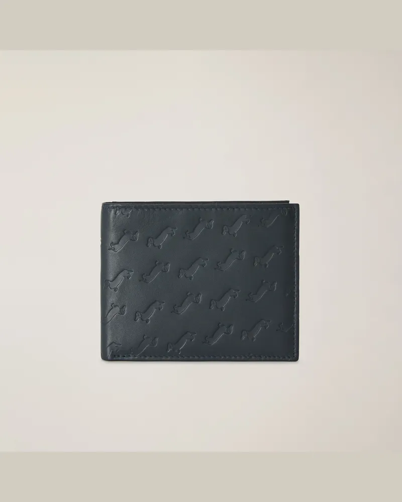 Harmont & Blaine Portafoglio Bifold Bassotti Blu
