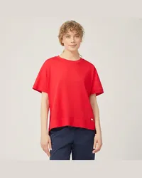 Harmont & Blaine T-Shirt Ampia In Cotone Rosso