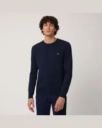 Harmont & Blaine Pullover Con Dettagli Rigati Blu