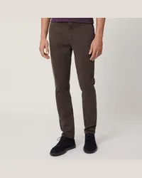 Harmont & Blaine Pantalone Chino Narrow Fit Marrone