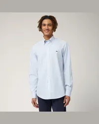 Harmont & Blaine Camicia A Righe Sottili Blu