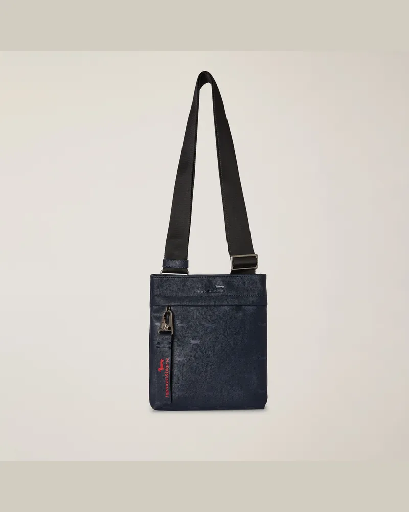 Harmont & Blaine Borsa Piatta Blaine All Over Blu