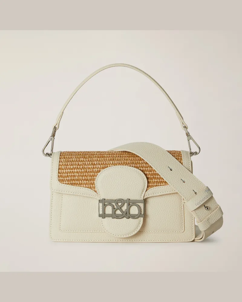 Harmont & Blaine Borsa Piccola Con Patta Ely Bianco