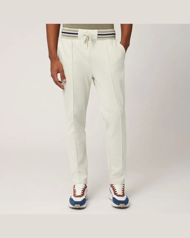 Harmont & Blaine Pantaloni Con Vita Rigata Beige