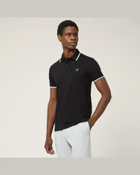 Harmont & Blaine Polo Narrow Fit Con Logo Nero