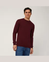 Harmont & Blaine Pullover In Cotone E Cashmere Rosso