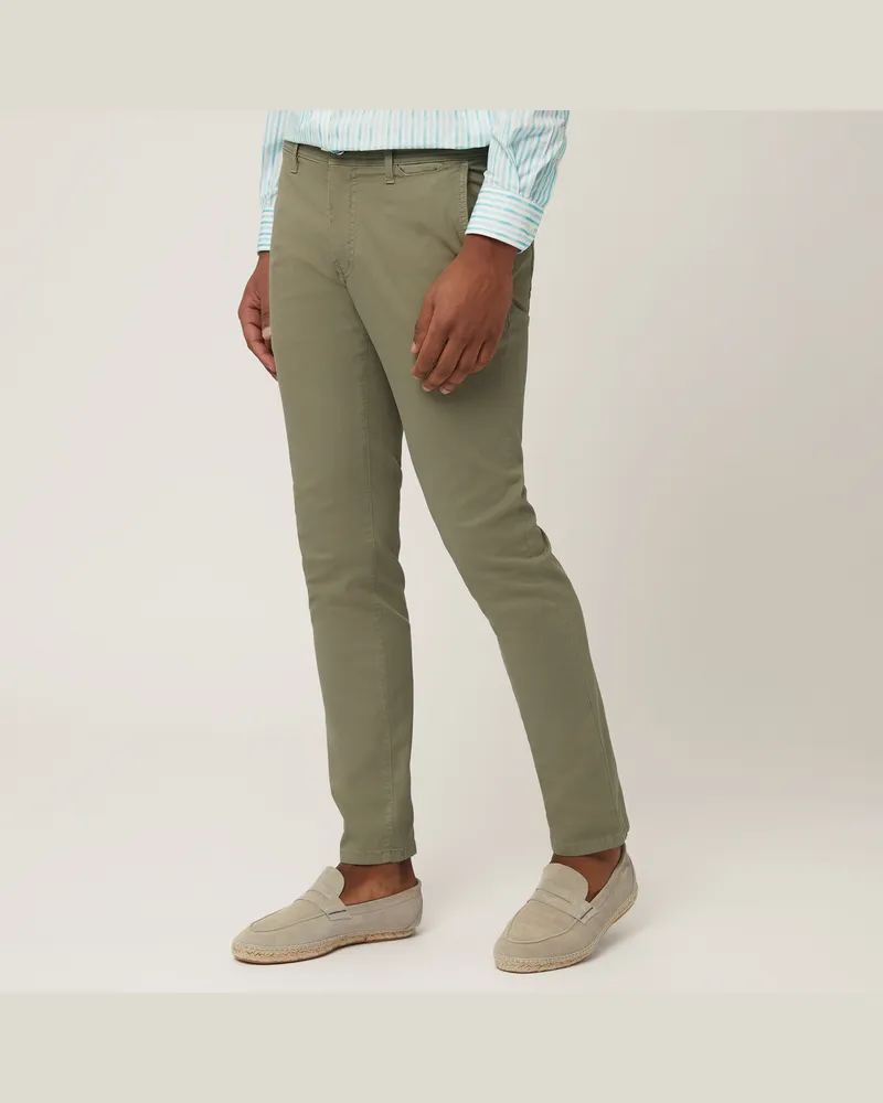 Harmont & Blaine Pantaloni Narrow Fit Colorfive Verde