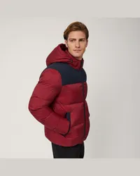 Harmont & Blaine Bomber Con Contrasti Rosso