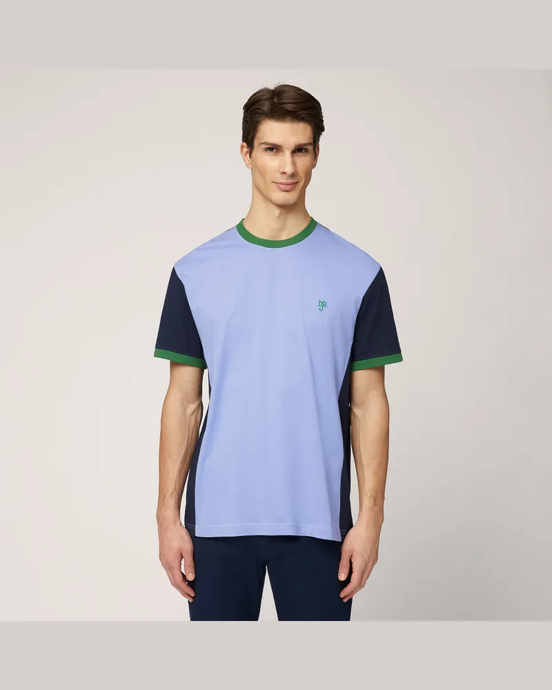 Harmont & Blaine T-Shirt Color Block Nero
