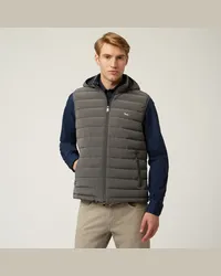 Harmont & Blaine Gilet Essentials In Nylon Tecnico Ghiaccio