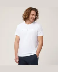 Harmont & Blaine T-Shirt Con Logo 3D Bianco