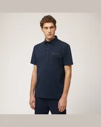 Harmont & Blaine Polo Con Taschino Blu