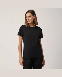 Harmont & Blaine T-Shirt Con Ricamo Bassotto Nero