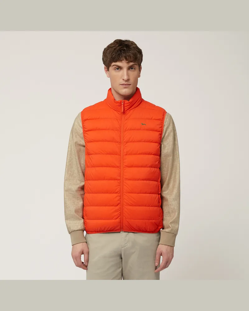 Harmont & Blaine Smanicato Imbottito In Piuma Arancione