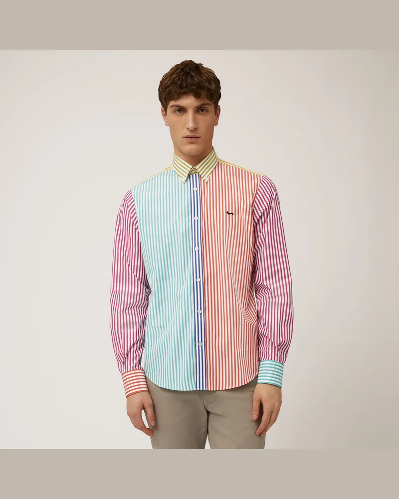 Harmont & Blaine Camicia Piazzetta Capsule Sorbetto Verde