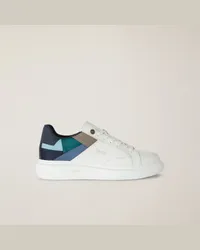 Harmont & Blaine Sneaker Patchwork Caleidos Bianco