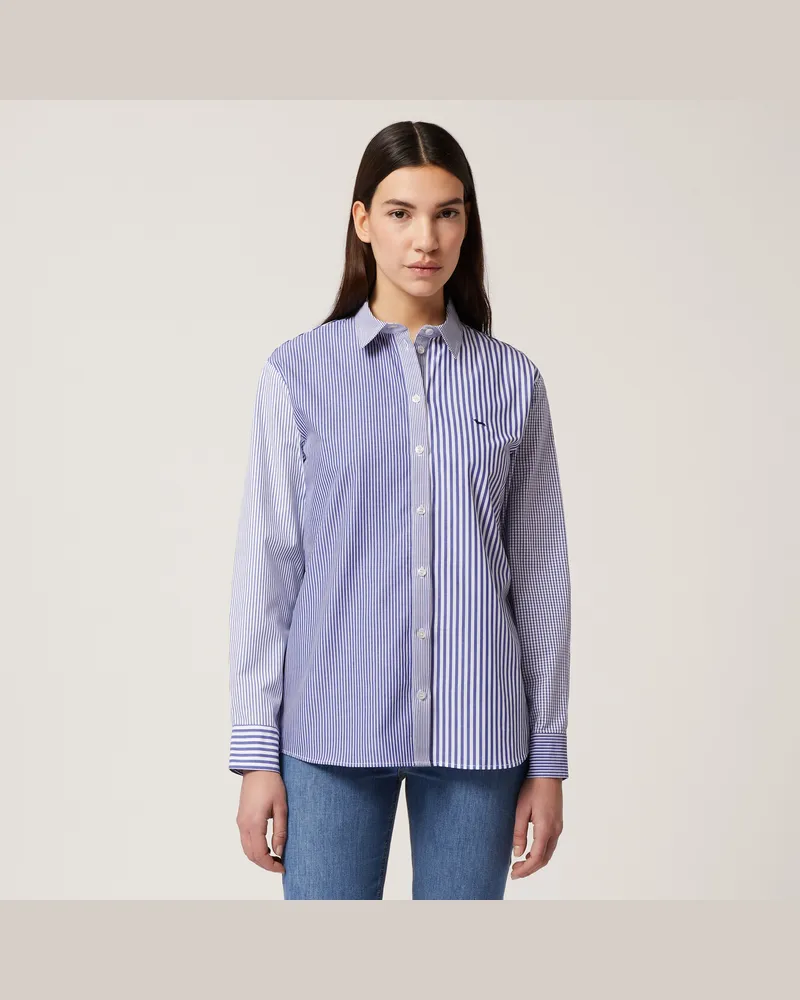 Harmont & Blaine Camicia Piazzetta In Cotone Blu