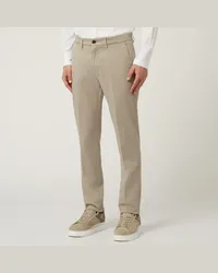 Harmont & Blaine Pantalone Essentials In Cotone Stretch Beige