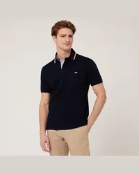 Harmont & Blaine Polo Vietri Collo In Costina Blu