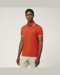 Harmont & Blaine Polo Narrow Fit Con Logo Arancione