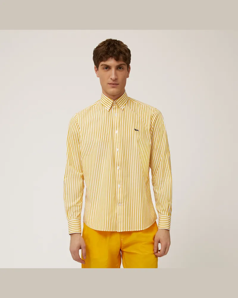 Harmont & Blaine Camicia A Righe Sorbetto Giallo