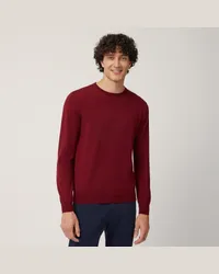 Harmont & Blaine Pullover Leggero In Lana Merino Rosso