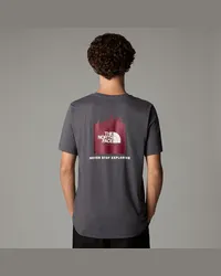 The North Face Uk Redbox T-shirt rey male Anthracite