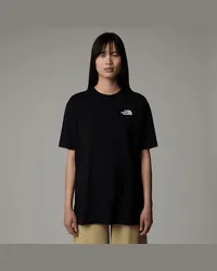 The North Face Simple Dome T-shirt In Oversize female Tnf