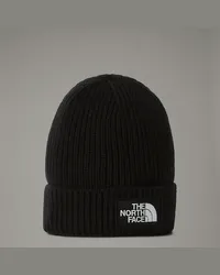 The North Face Tnf Logo Box Beanie Mit Umschlag male Tnf