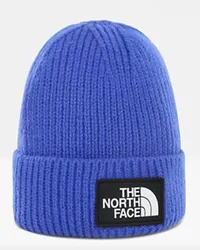 The North Face Tnf Logo Box Beanie Mit Umschlag Tnf Blue