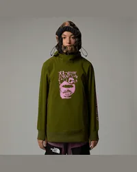 The North Face Tekno Pullover Hoodie female Forest