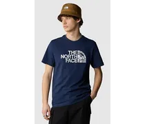 The North Face Woodcut Dome T-shirt Summit Navy