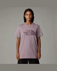 The North Face Easy Relaxt Geschnittenes T-shirt female Purple