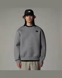 The North Face Sweatshirt Mit Rundhalsausschnitt Metallic Heather Silver