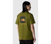 Italy Redbox T-shirt Forest Olive-tnf