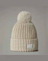 The North Face Cosy Chunky Cabin Beanie ia White male Gardenia