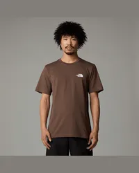 The North Face Simple Dome T-shirt male Smokey