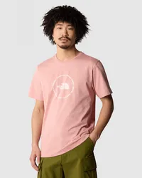 The North Face Circle Logo T-shirt male Rose