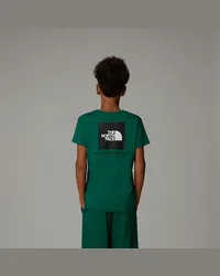 The North Face Redbox T-shirt Für Jungen male Evergreen