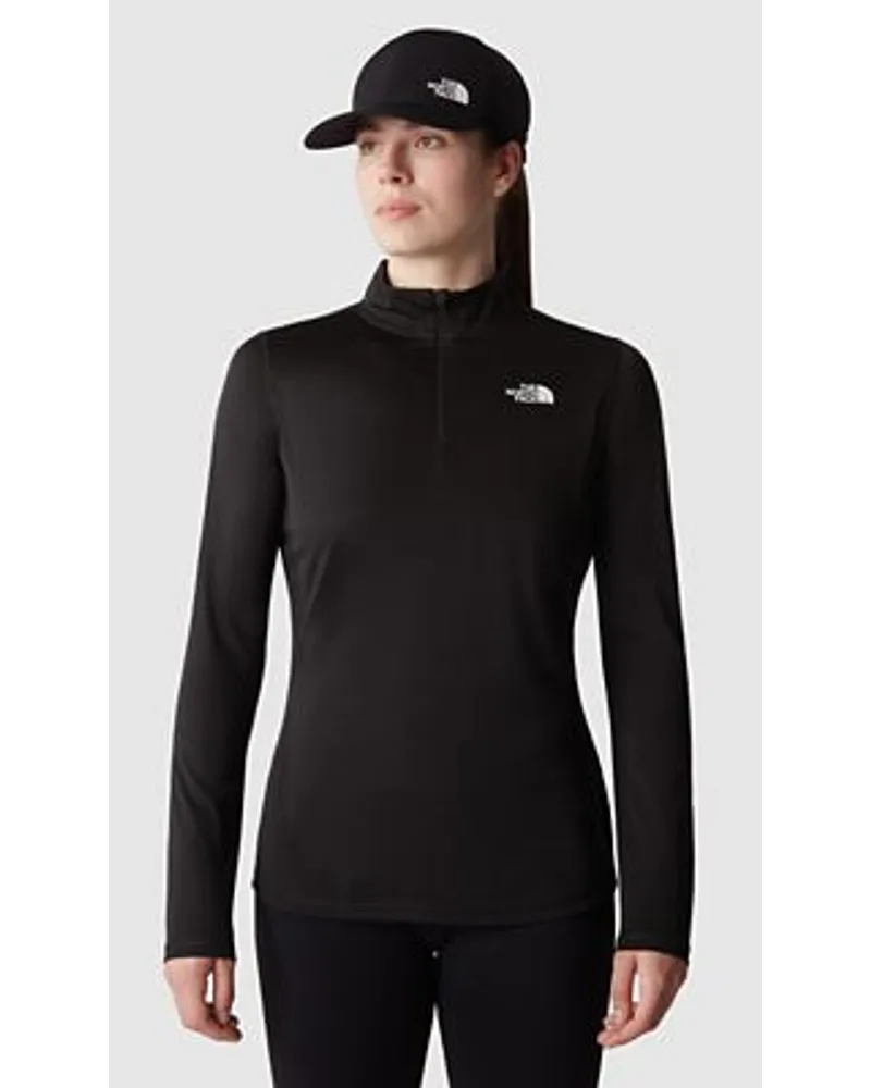 The North Face Flex Langarm-top Mit 1/4-langem Rv Tnf Black