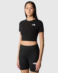 The North Face Kurzgeschnittenes T-shirt Tnf Black