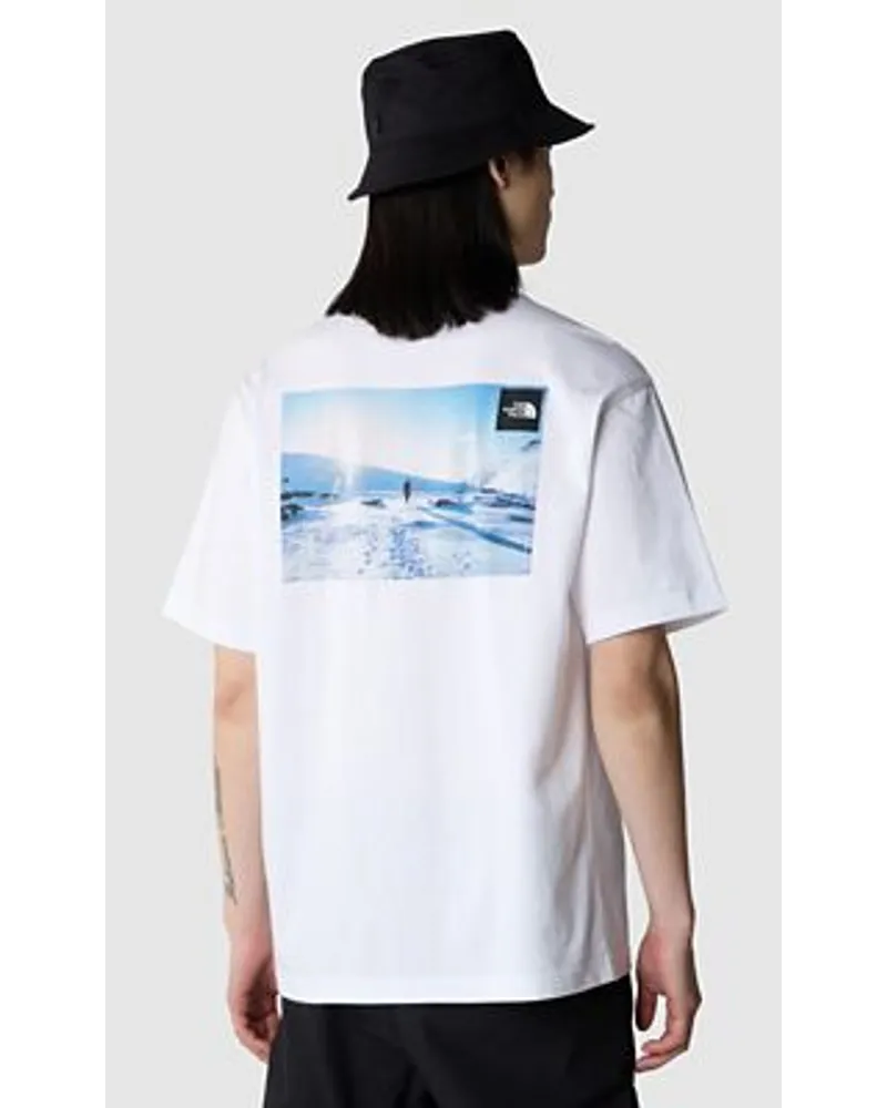 The North Face Photo Print Kurzarm-t-shirt Tnf White