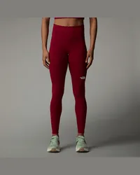 The North Face Flex Leggings Mit Hohem Bund female Beetroot