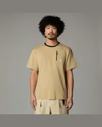 The North Face Heritage T-shirt Mit Tasche male Khaki