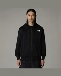 The North Face Simple Dome Kapuzenpulli Mit Durchgehendem Rv Tnf Black