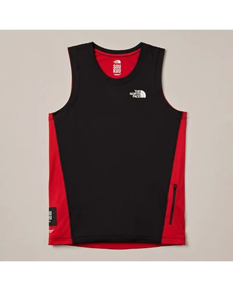 The North Face X Undercover Soukuu Trailrunning-tank Top Chili Pepper Red-tnf Black