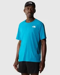 The North Face Summit High Trail Run T-shirt Sapphire Slate- Moss Blue