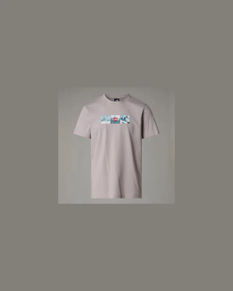 The North Face Expedition System T-shirt Mit Grafik Moonstone Grey