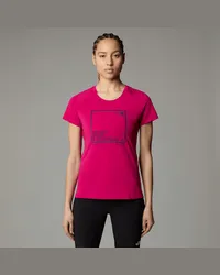 The North Face Lightning T-shirt Mit Grafik female Pink