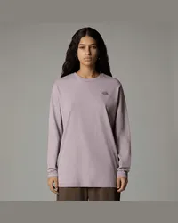 The North Face Natural Dye Langarm-shirt female Purple